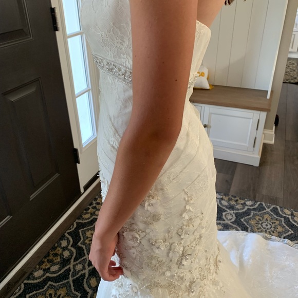 Oleg Cassini Wedding Dress- brand new with tags - Picture 5 of 8